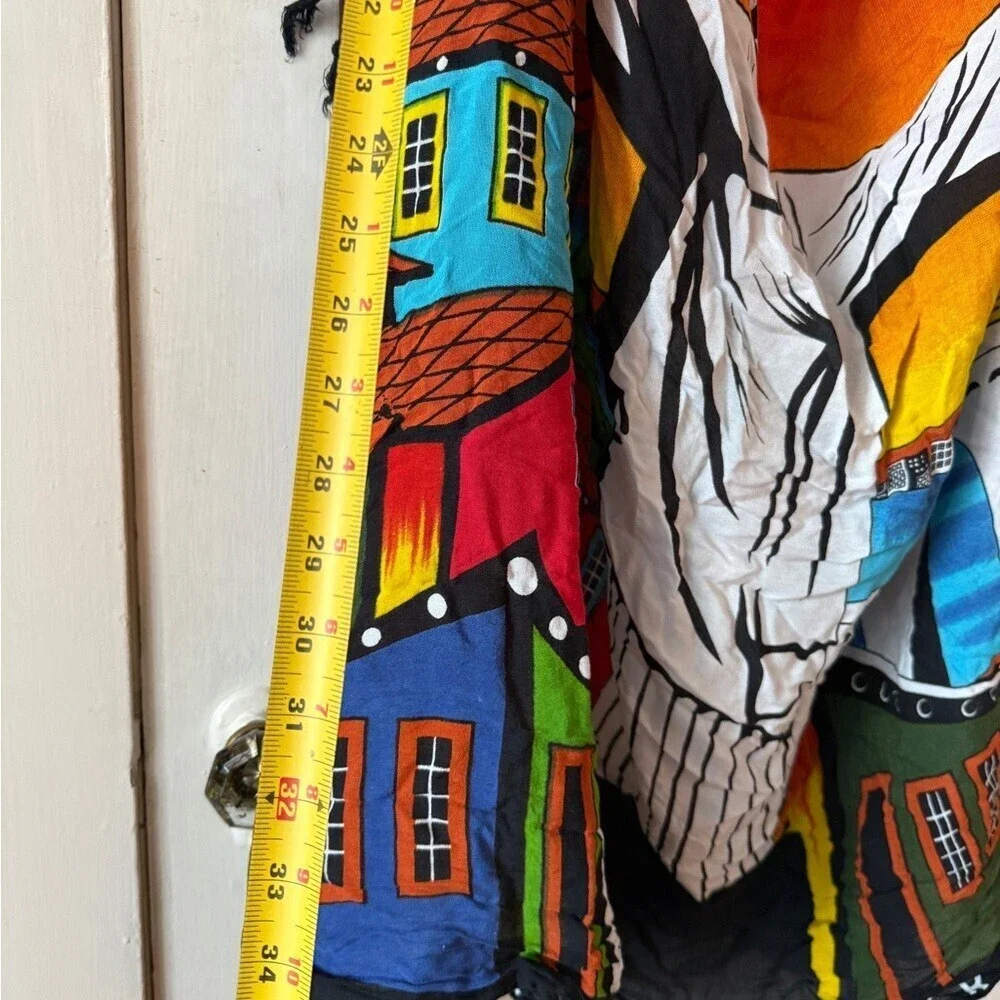 Colorful Cityscape Scarf